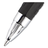 Signo 207 Retractable Gel Pen, 0.7 Mm, Purple Ink, Smoke-black-purple Barrel, Dozen