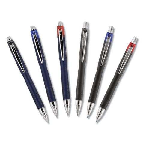Jetstream Retractable Ballpoint Pen, Bold 1 Mm, Black Ink, Black Barrel