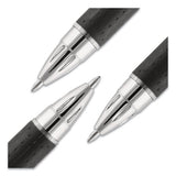Jetstream Retractable Ballpoint Pen, Bold 1 Mm, Black Ink, Black Barrel