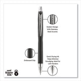 Jetstream Retractable Ballpoint Pen, Bold 1 Mm, Blue Ink, Black Barrel