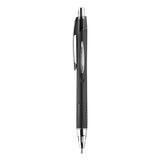 Jetstream Retractable Ballpoint Pen, Bold 1 Mm, Red Ink, Black Barrel