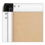 Pinit Magnetic Dry Erase Board, 48 X 36, White