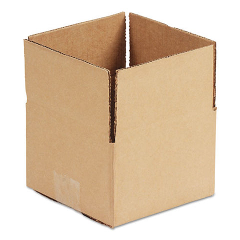 Fixed-depth Corrugated Shipping Boxes, Regular Slotted Container (rsc), 12" X 18" X 6", Brown Kraft, 25/bundle