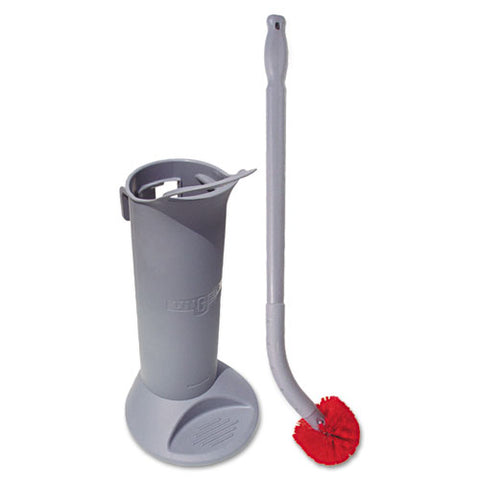 Ergo Toilet Bowl Brush Complete: Wand, Brush Holder And 2 Heads