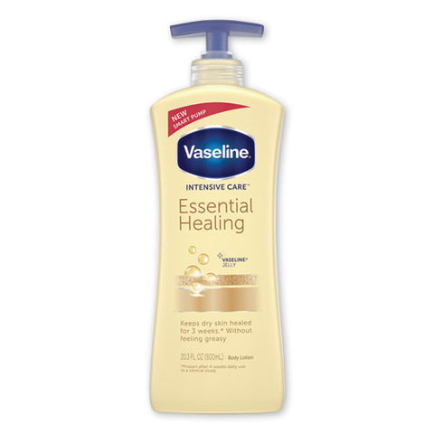 Intensive Care Essential Healing Body Lotion, 20.3 Oz, Pump Bottle, 4-carton