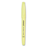 Pocket Highlighters, Chisel Tip, Fluorescent Yellow, 36-pack