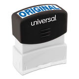 Message Stamp, Original, Pre-inked One-color, Blue