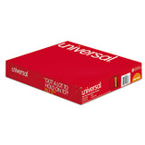 Bright Colored Pressboard Classification Folders, 2 Dividers, Letter Size, Ruby Red, 10-box