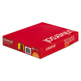 Bright Colored Pressboard Classification Folders, 2 Dividers, Letter Size, Yellow, 10-box