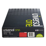 Deluxe Colored Top Tab File Folders, 1-3-cut Tabs, Legal Size, Red-light Red, 100-box