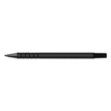Replacement Stick Ballpoint Counter Pen, Medium 1mm, Black Ink-barrel, 6-pack
