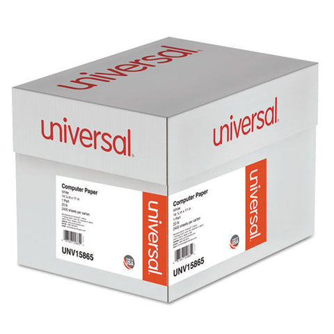 Printout Paper, 1-part, 20lb, 14.88 X 11, White, 2, 400-carton