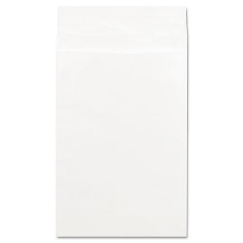 Deluxe Tyvek Expansion Envelopes, #15 1-2, Square Flap, Self-adhesive Closure, 12 X 16, White, 100-box