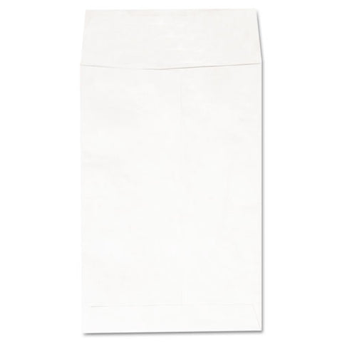 Deluxe Tyvek Envelopes, #1, Square Flap, Self-adhesive Closure, 6 X 9, White, 100-box