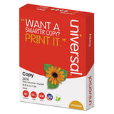 30% Recycled Copy Paper, 92 Bright, 20 Lb, 8.5 X 11, White, 500 Sheets-ream, 10 Reams-carton
