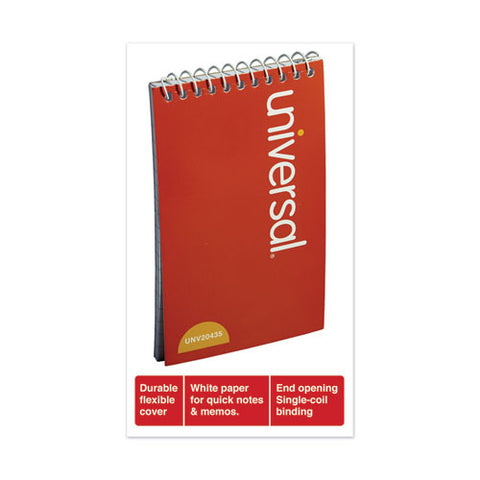 Wirebound Memo Book, Narrow Rule, 3 X 5, White, 50 Sheets, 12-pack