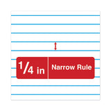 Wirebound Memo Book, Narrow Rule, 5 X 3, White, 50 Sheets, 12-pack