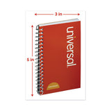 Wirebound Memo Book, Narrow Rule, 5 X 3, White, 50 Sheets, 12-pack