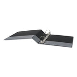Slant-ring View Binder, 3 Rings, 2" Capacity, 11 X 8.5, Black