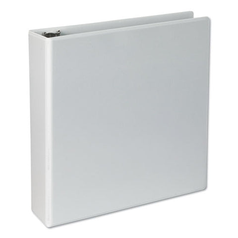 Slant-ring View Binder, 3 Rings, 2" Capacity, 11 X 8.5, White, 4-pack