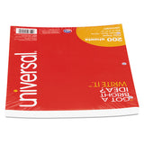 Filler Paper, 3-hole, 8.5 X 11, Medium-college Rule, 200-pack
