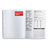 Composition Book, Wide-legal Rule, Black Marble Cover, 9.75 X 7.5, 100 Sheets, 6-pack