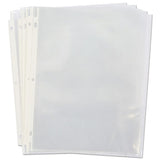 Standard Sheet Protector, Standard, 8 1-2 X 11, Clear, 200-box