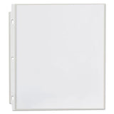 Top-load Poly Sheet Protectors, Nonglare, Economy, Letter, 200-box
