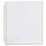 Top-load Poly Sheet Protectors, Heavy Gauge, Nonglare, Clear 50-pack