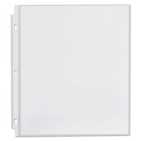Top-load Poly Sheet Protectors, Economy, Letter, 100-box