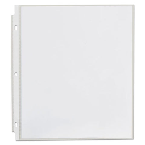Top-load Poly Sheet Protectors, Economy, Letter, 100-box