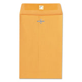 Kraft Clasp Envelope, #55, Square, Clasp-gummed Closure, 6 X 9, Brown Kraft, 100-box
