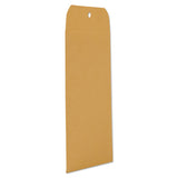Kraft Clasp Envelope, #63, Square Flap, Clasp-gummed Closure, 6.5 X 9.5, Brown Kraft, 100-box