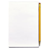 Scratch Pads, Unruled, 4 X 6, White, 100 Sheets, 12-pack