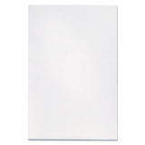Scratch Pads, Unruled, 4 X 6, White, 100 Sheets, 12-pack
