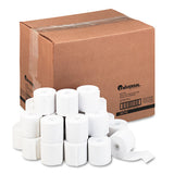 Impact And Inkjet Print Bond Paper Rolls, 0.5" Core, 2.25" X 150 Ft, White, 100-carton