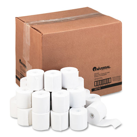 Impact And Inkjet Print Bond Paper Rolls, 0.5" Core, 2.25" X 150 Ft, White, 100-carton