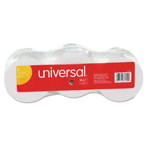 Impact And Inkjet Print Bond Paper Rolls, 0.5" Core, 2.25" X 150 Ft, White, 3-pack
