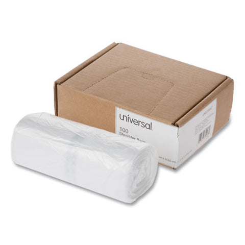 High-density Shredder Bags, 16 Gal Capacity, 100-box