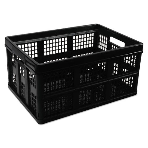 Filing-storage Tote, Letter Files, 20.13" X 14.63" X 10.75", Black