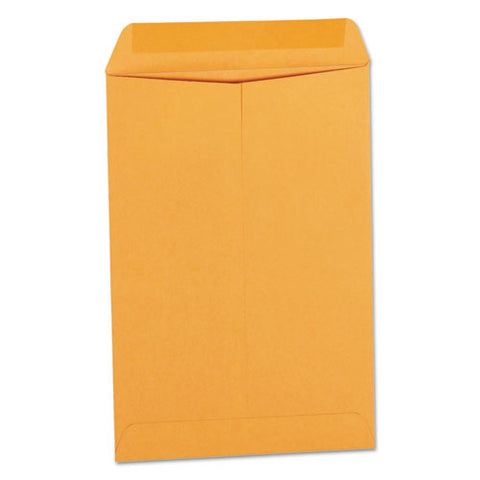 Catalog Envelope, #1 3-4, Square Flap, Gummed Closure, 6.5 X 9.5, Brown Kraft, 500-box