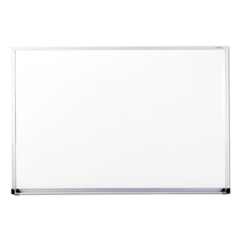 Dry Erase Board, Melamine, 36 X 24, Satin-finished Aluminum Frame