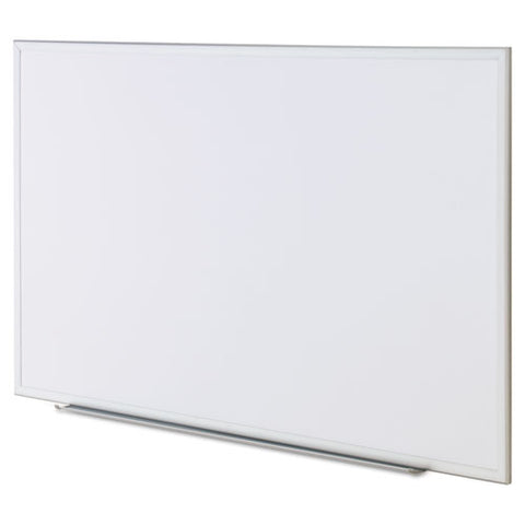 Dry Erase Board, Melamine, 60 X 36, Satin-finished Aluminum Frame