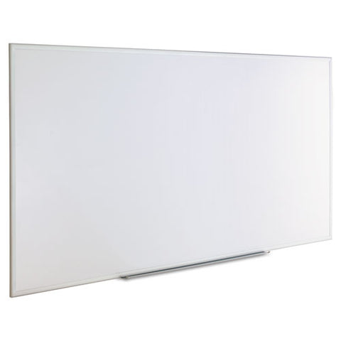 Dry Erase Board, Melamine, 96 X 48, Satin-finished Aluminum Frame