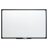 Dry Erase Board, Melamine, 36 X 24, Black Frame
