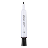 Dry Erase Marker, Broad Chisel Tip, Black, Dozen