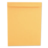 Catalog Envelope, #13 1-2, Squ Flap, Gummed Closure, 10 X 13, Brown Kraft, 250-box