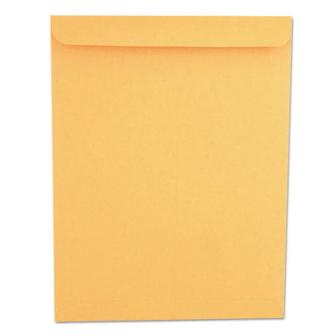 Catalog Envelope, #13 1-2, Squ Flap, Gummed Closure, 10 X 13, Brown Kraft, 250-box