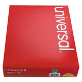 Clear Front Report Cover, Tang Fasteners, Letter Size, Black, 25-box