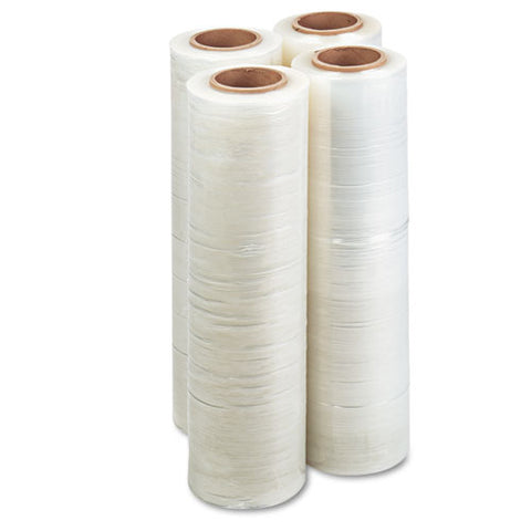 High-performance Handwrap Film, 18" X 1500ft, 12mic (47-gauge), Clear, 4-carton